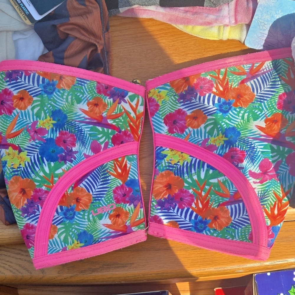 Vibrant Floral Women's Bustier